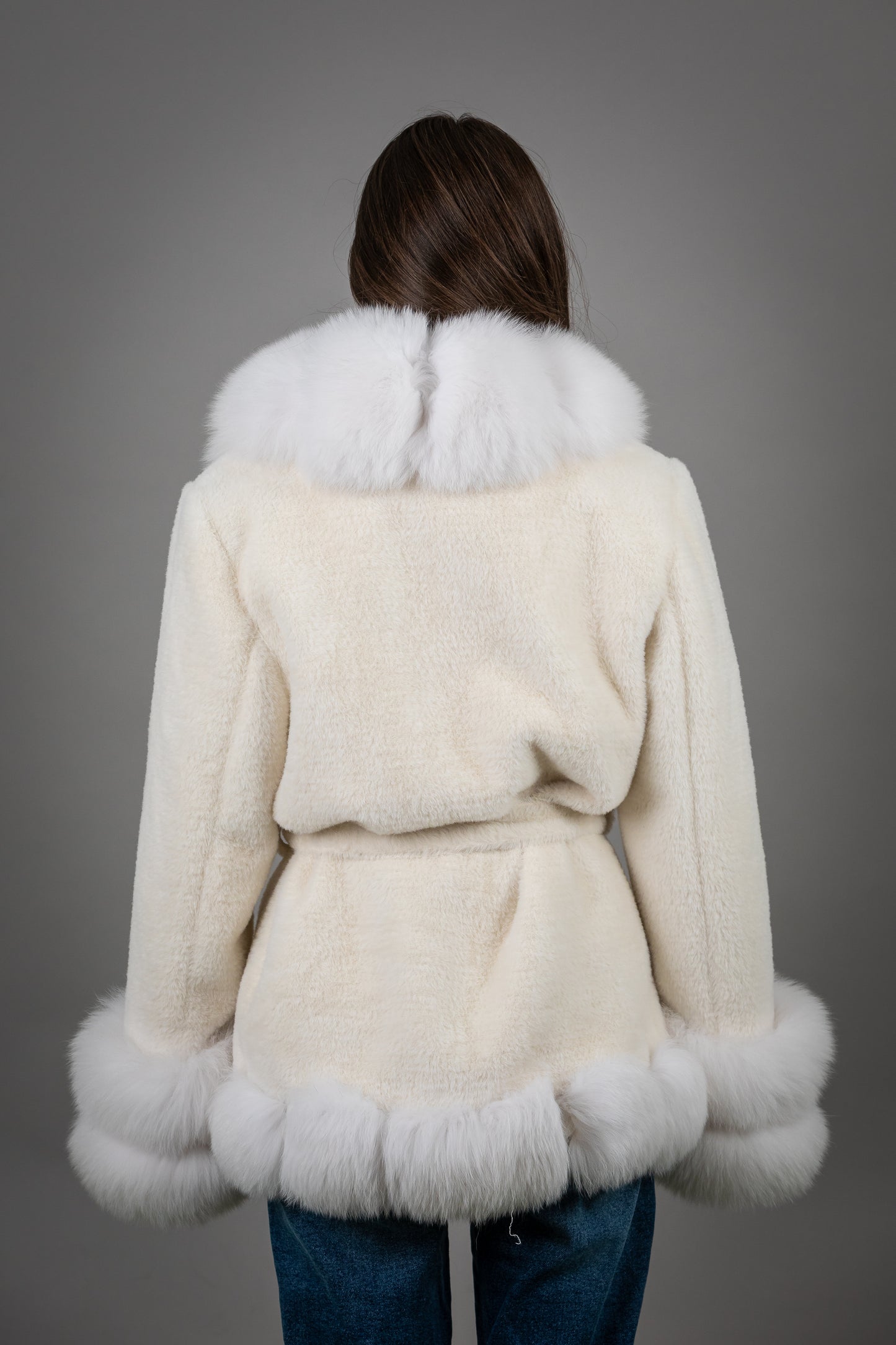 Alcantara with Fox Fur