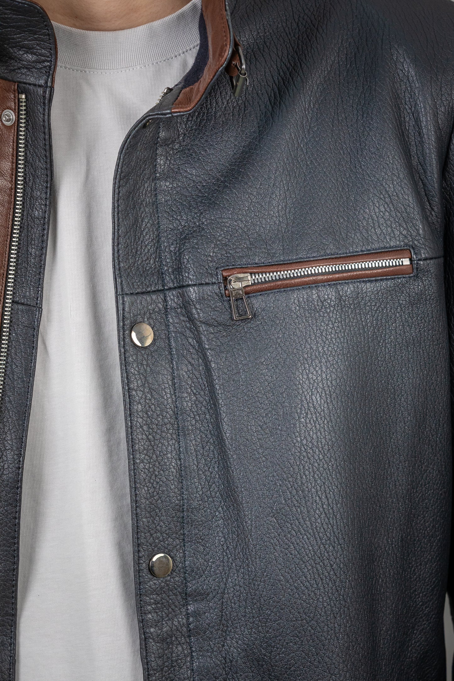 Calf Leather Lacket