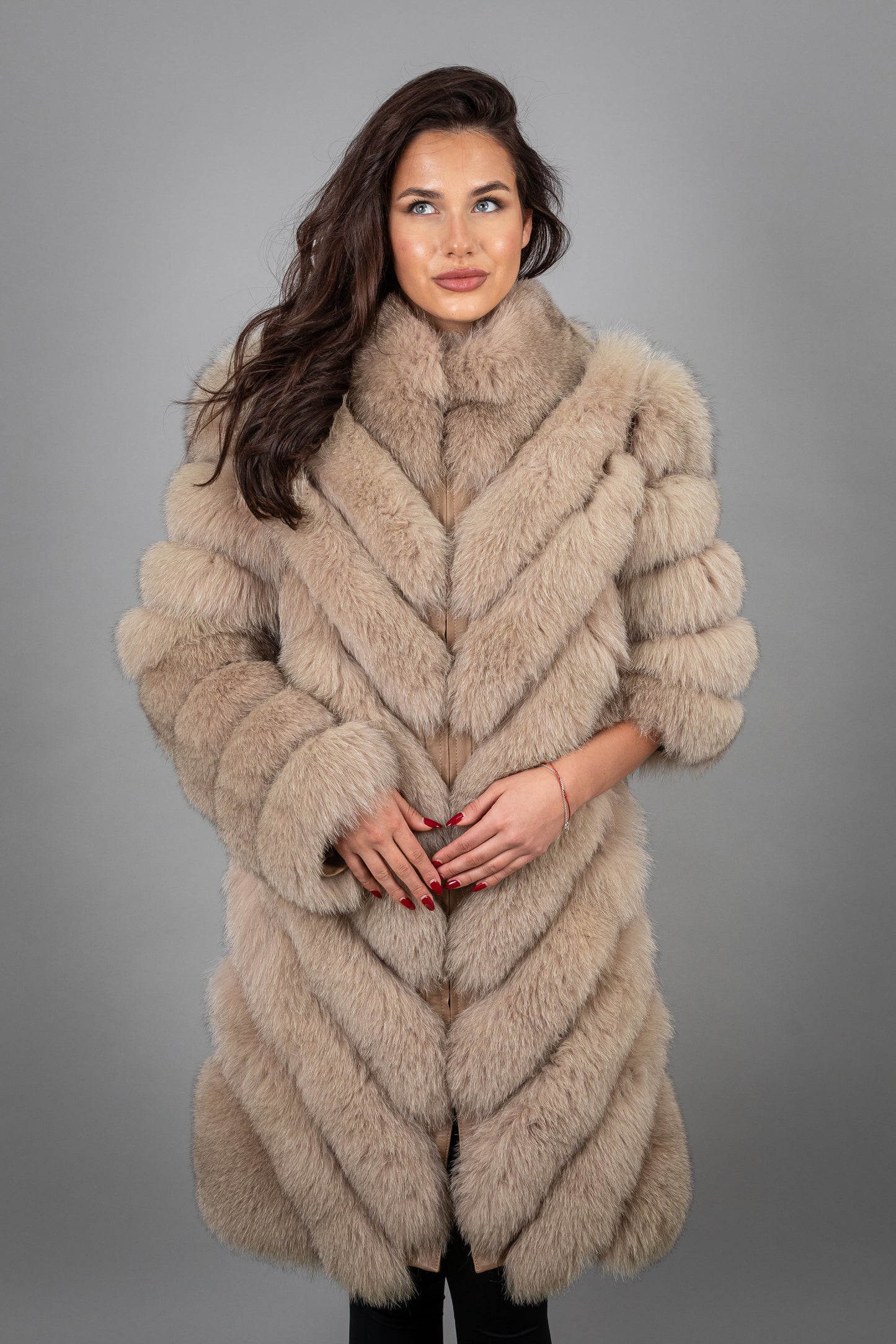 Fox Fur Coat 3 in 1