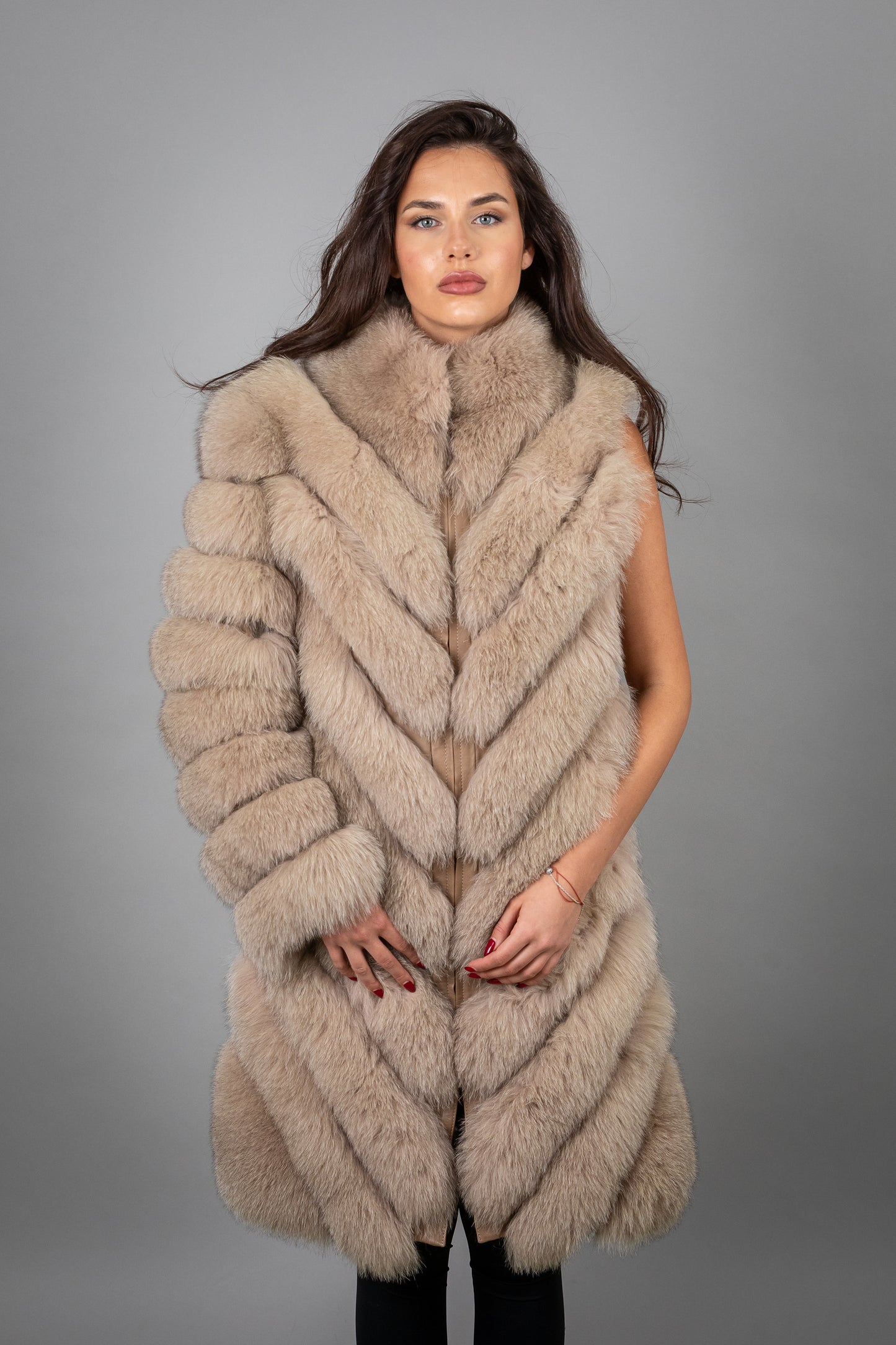 Fox Fur Coat 3 in 1