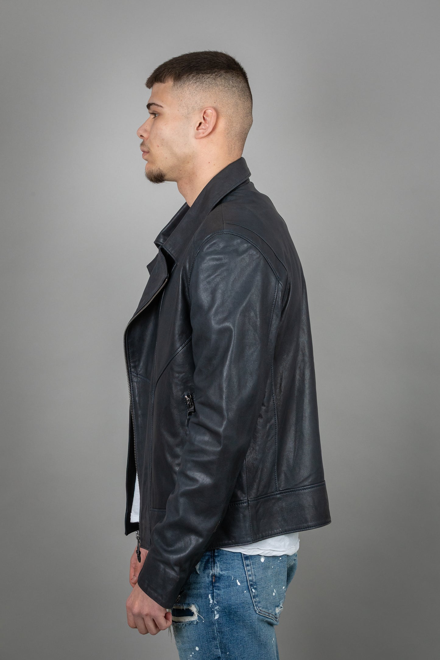 Calf Leather Jacket