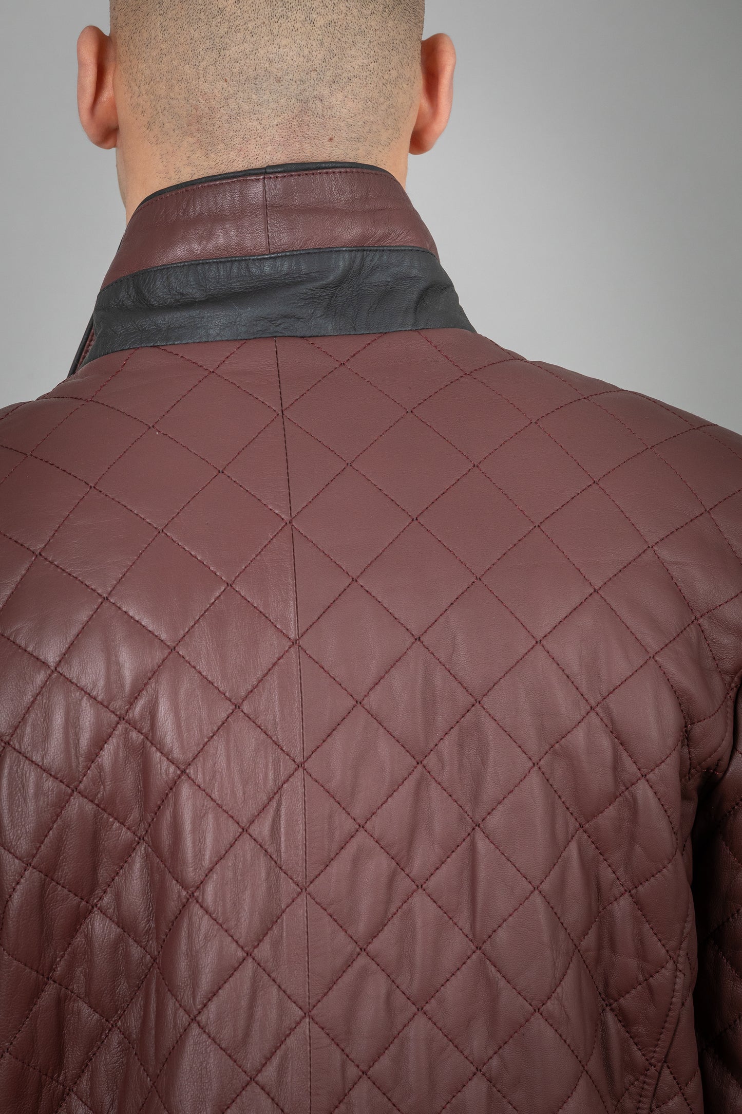 Lamb Burgundy Leather Jacket