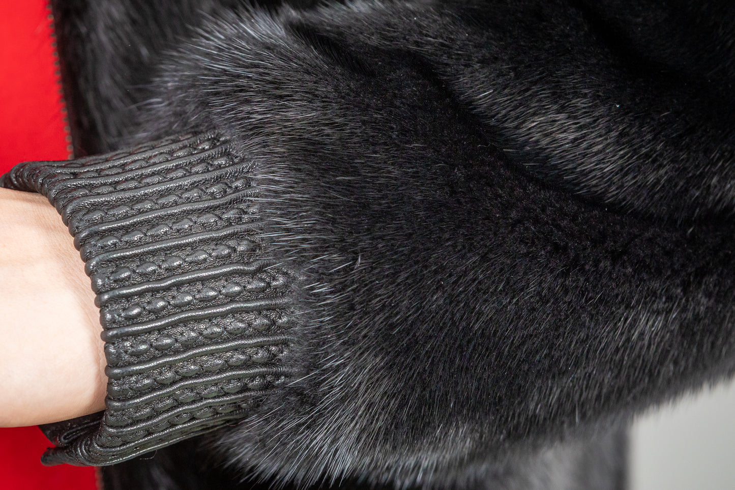 Men's Full Mink Fur Coat