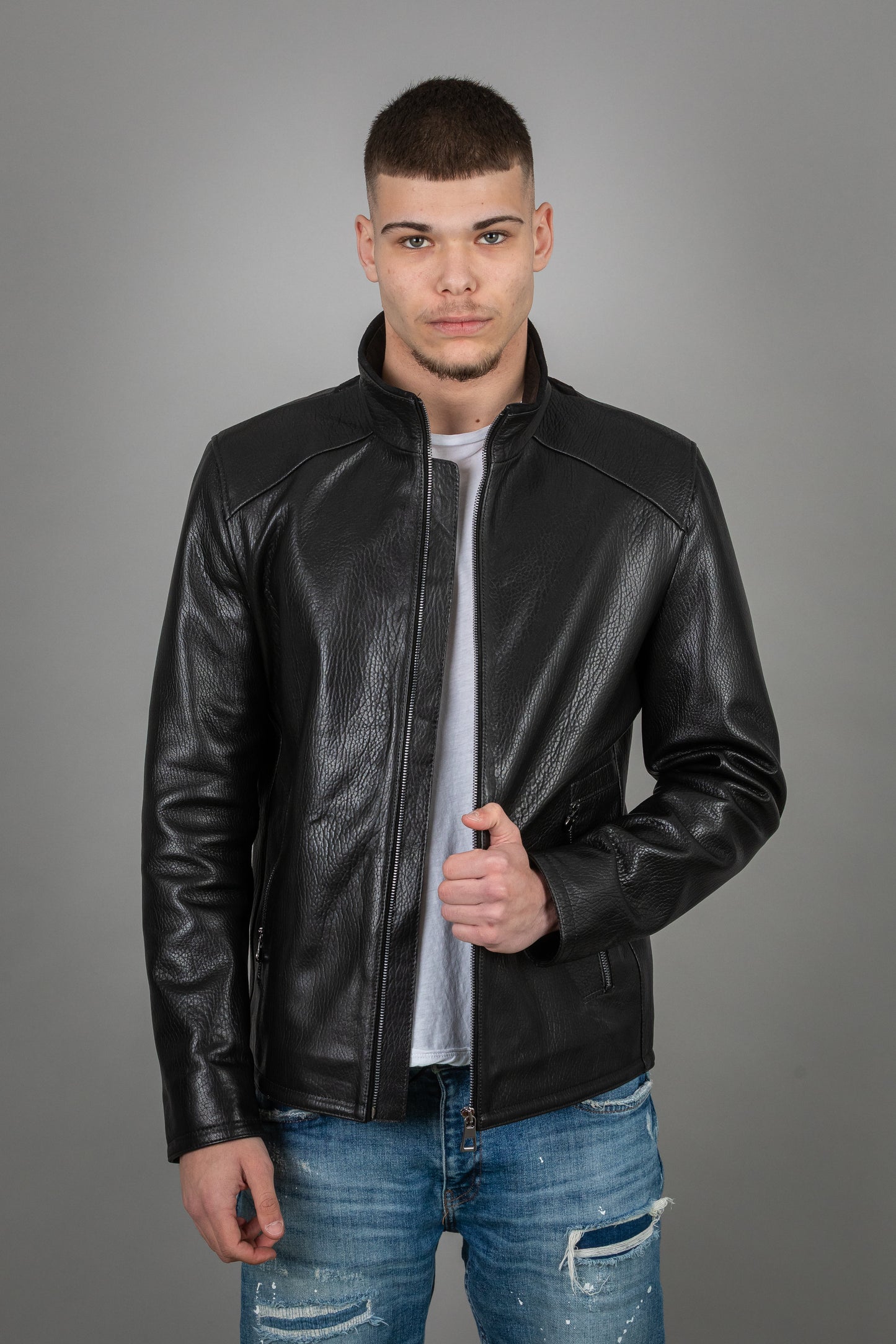 Calf Leather Jacket
