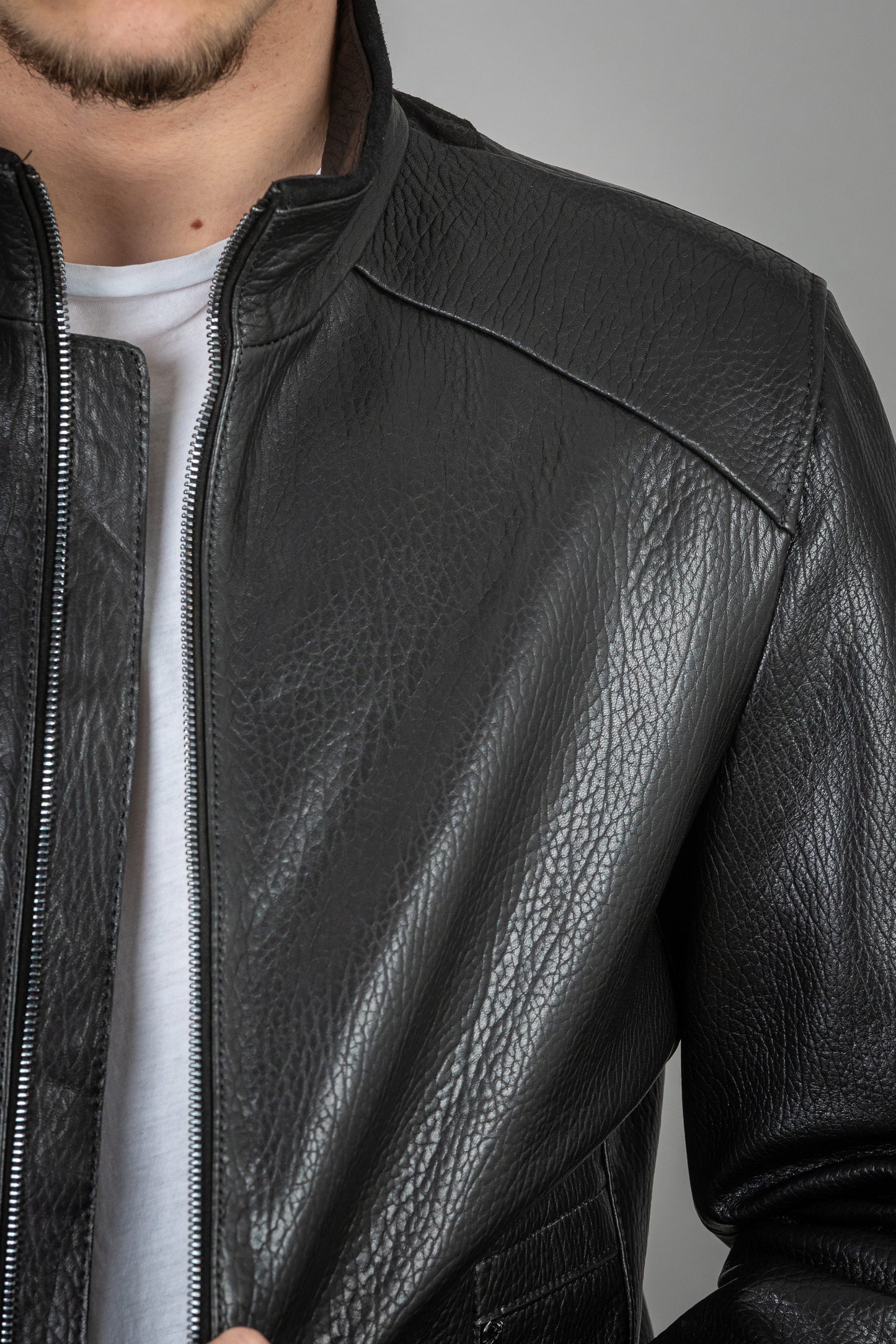 Calf Leather Jacket