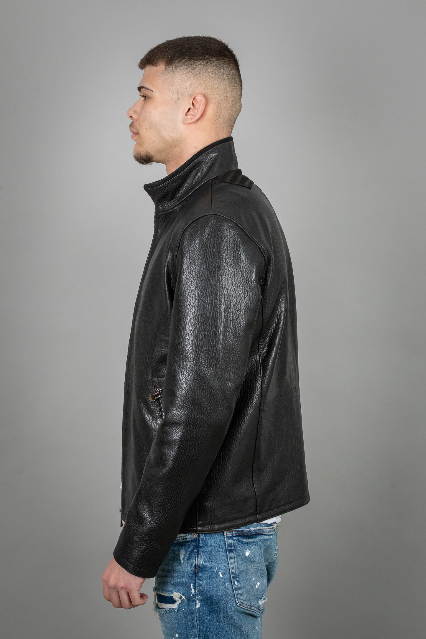 Calf Leather Jacket