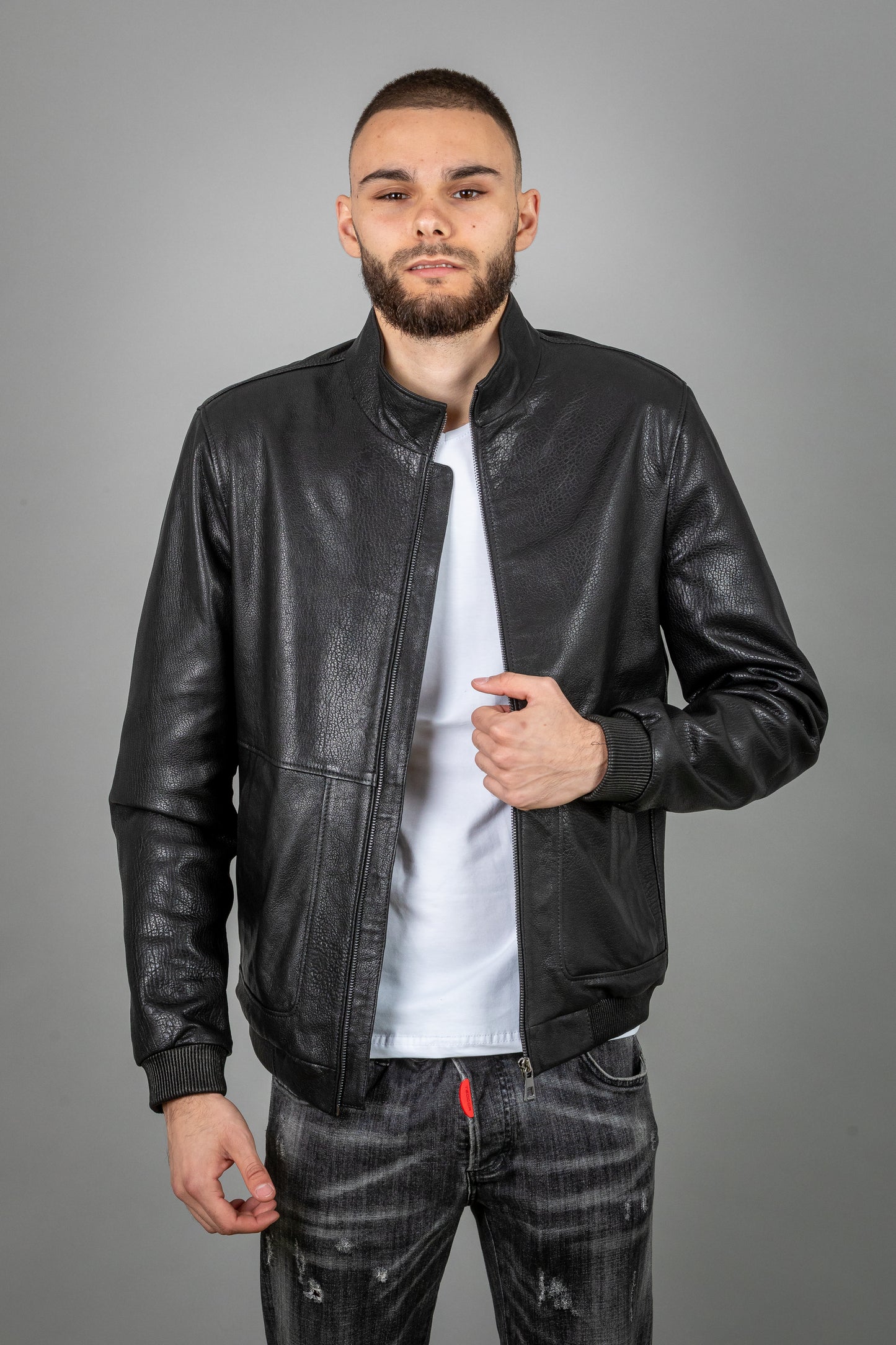 Calf Leather Jacket