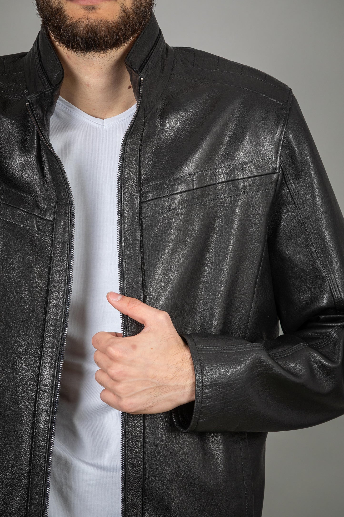 Calf Leather Jacket