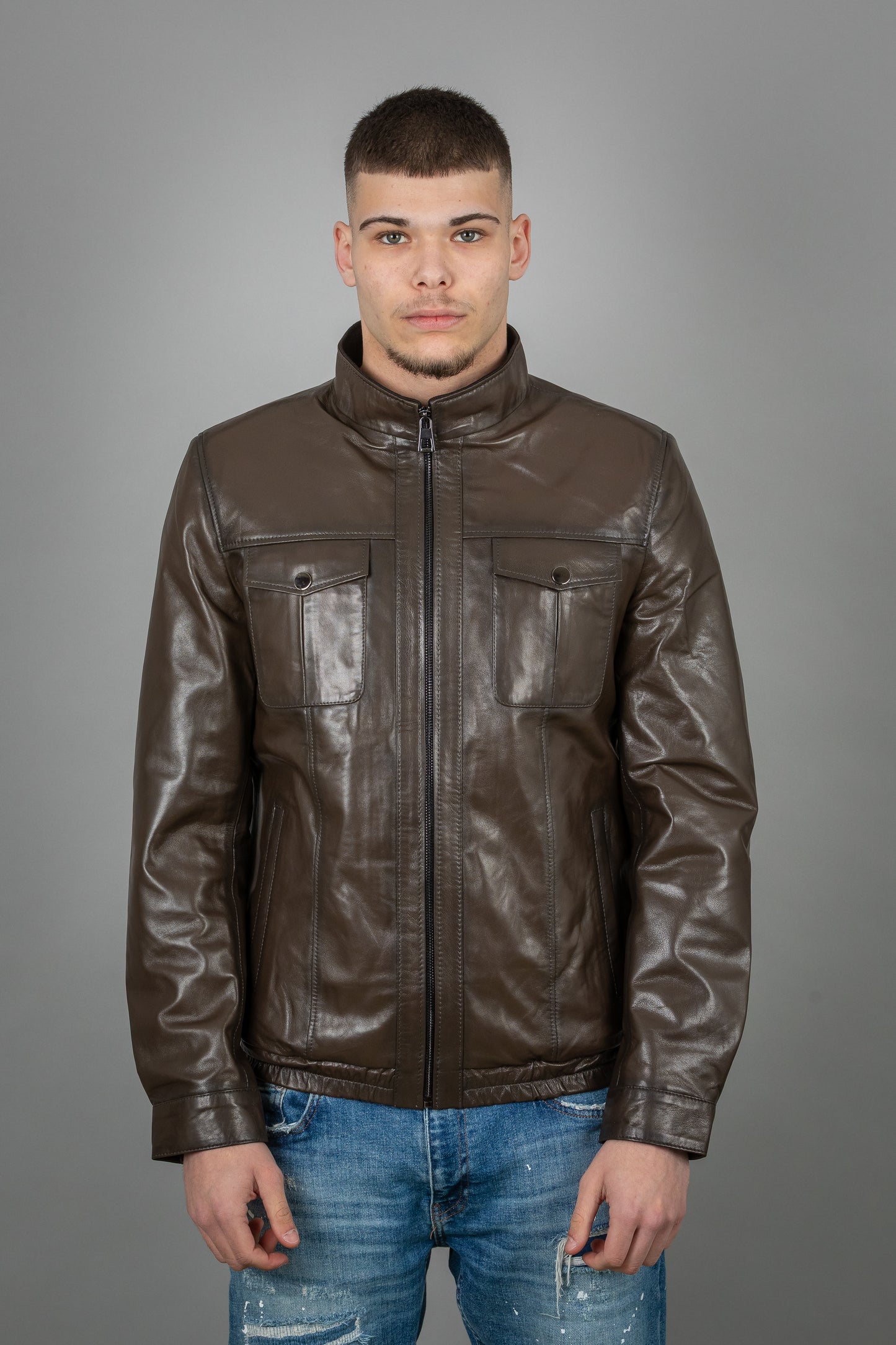 Calf Leather Jacket