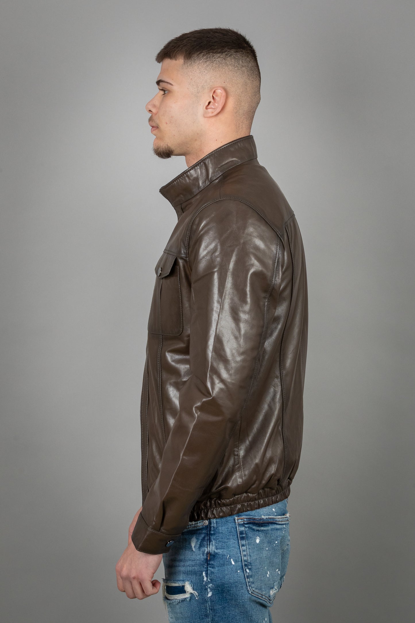 Calf Leather Jacket