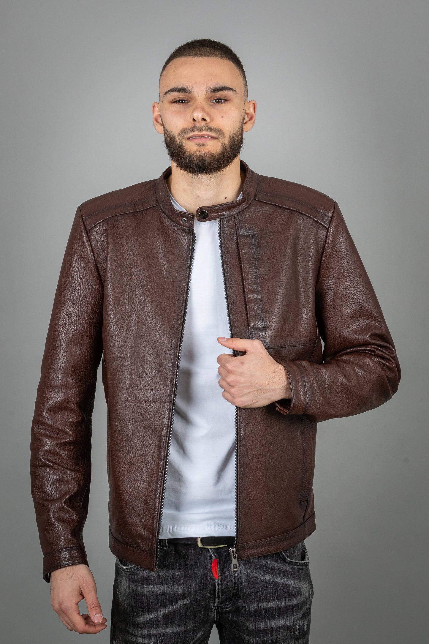 Calf Leather Jacket