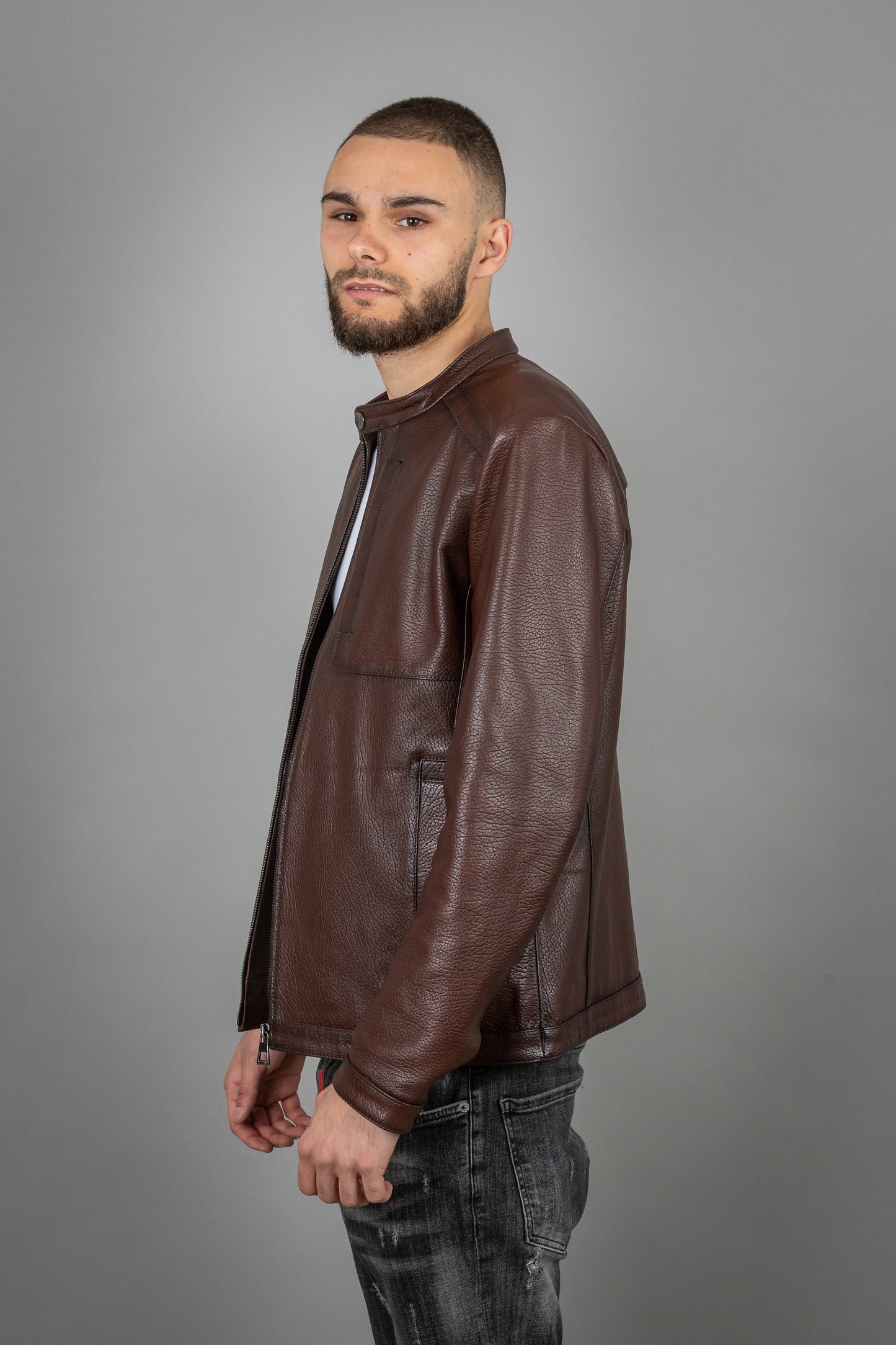Calf Leather Jacket