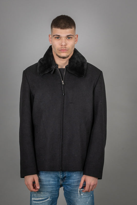 Cashmere Jacket With Wool