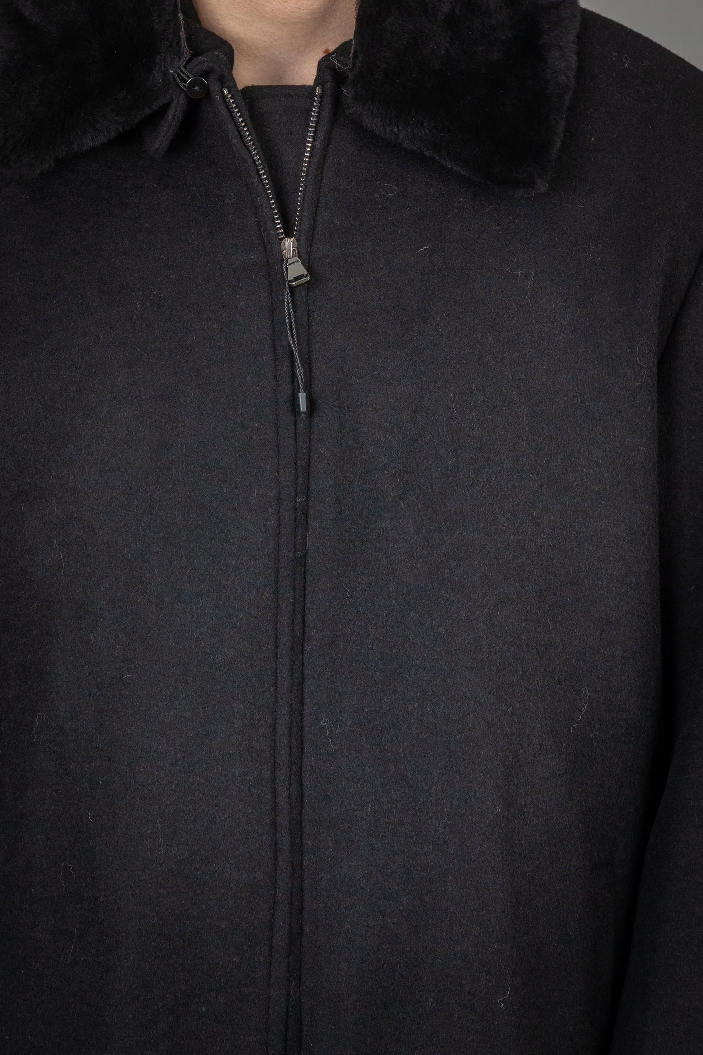Cashmere Jacket With Wool