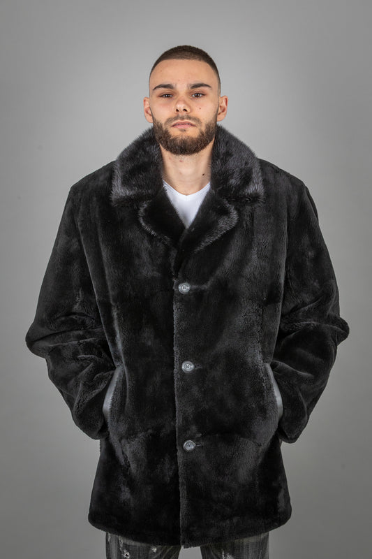 Shearded Mink Fur Coat