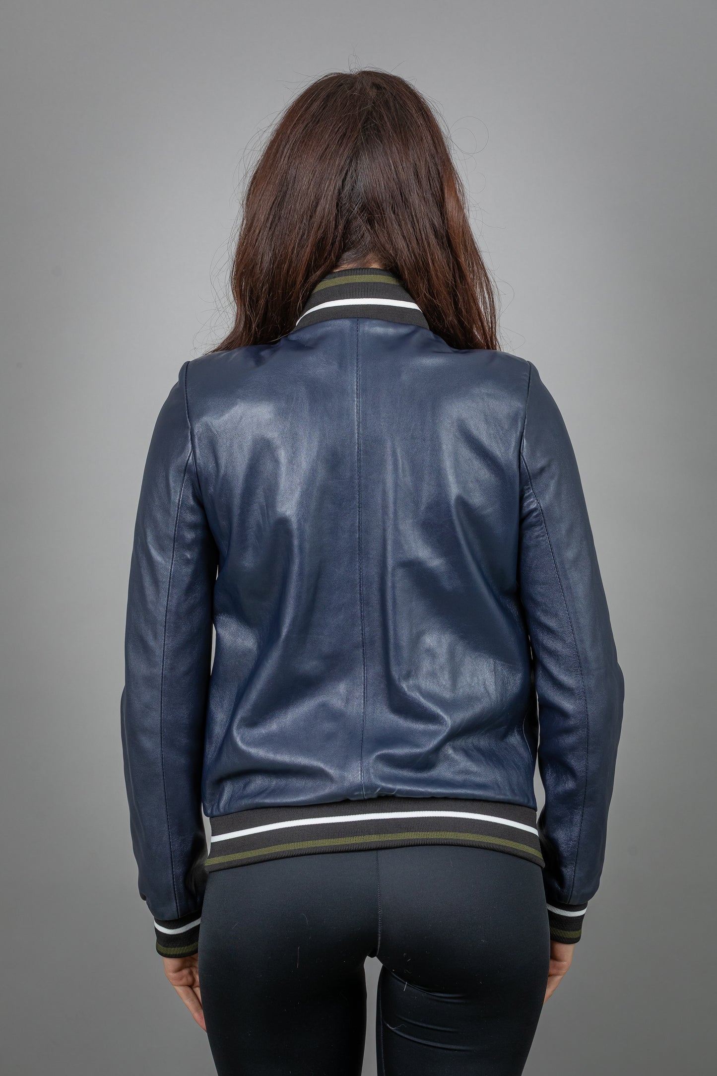 Lamb Leather Bomber Jacket