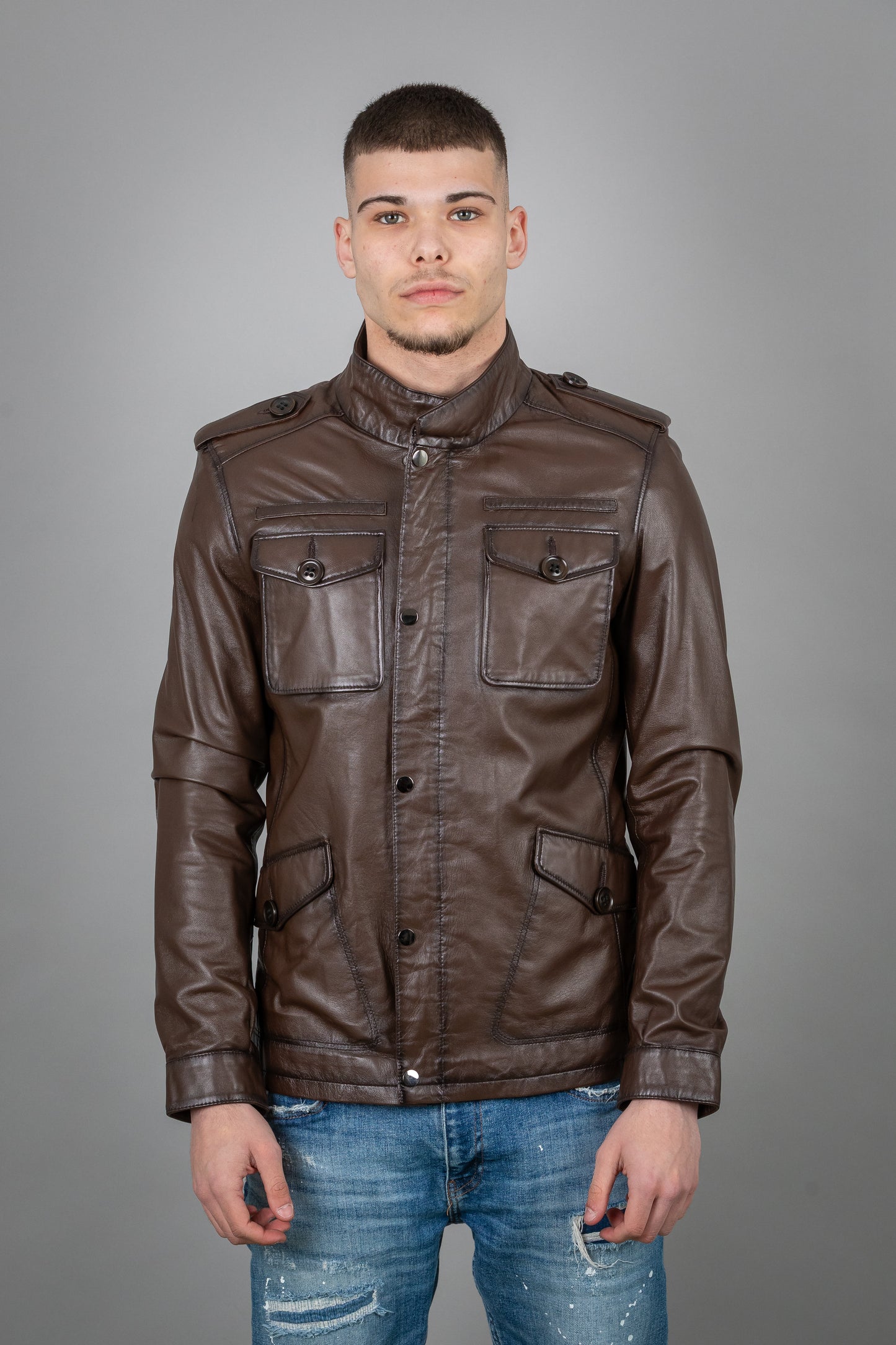 Calf Leather Jacket