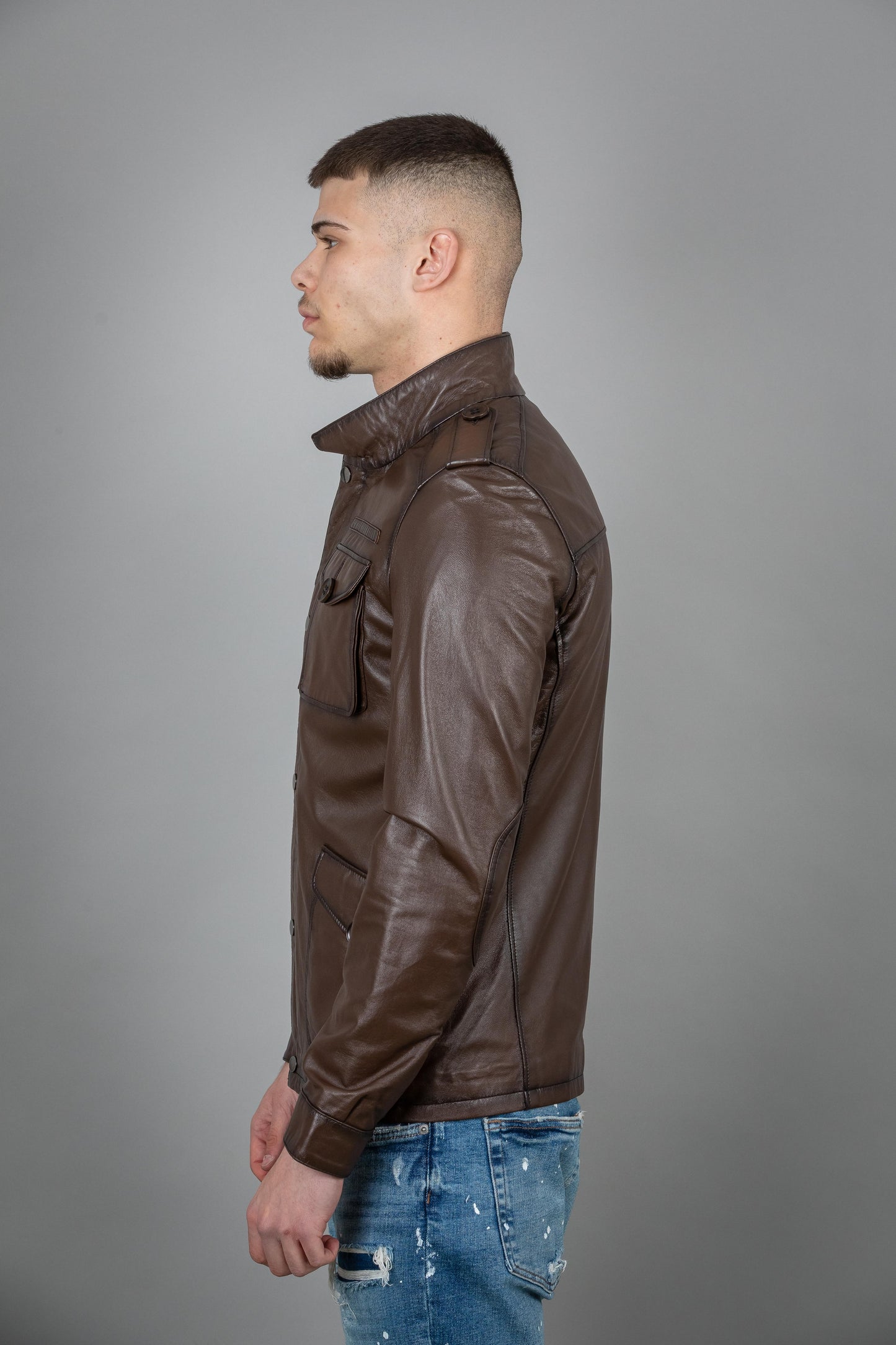 Calf Leather Jacket
