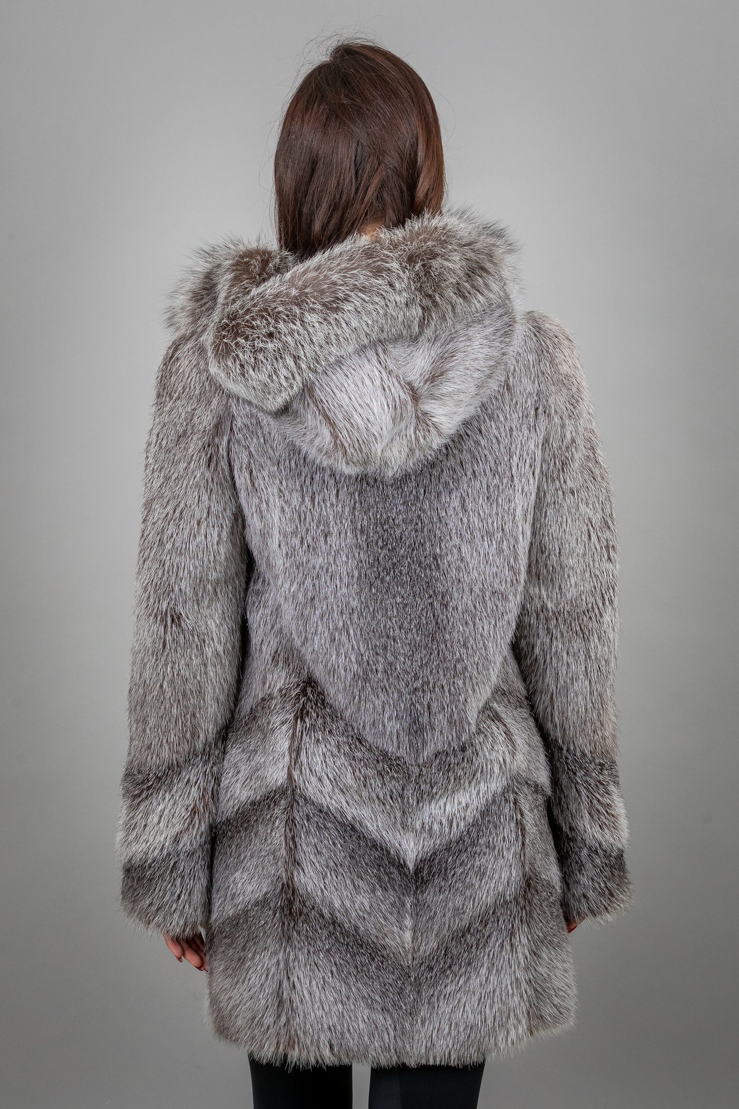 Full Raccoon Fur Coat