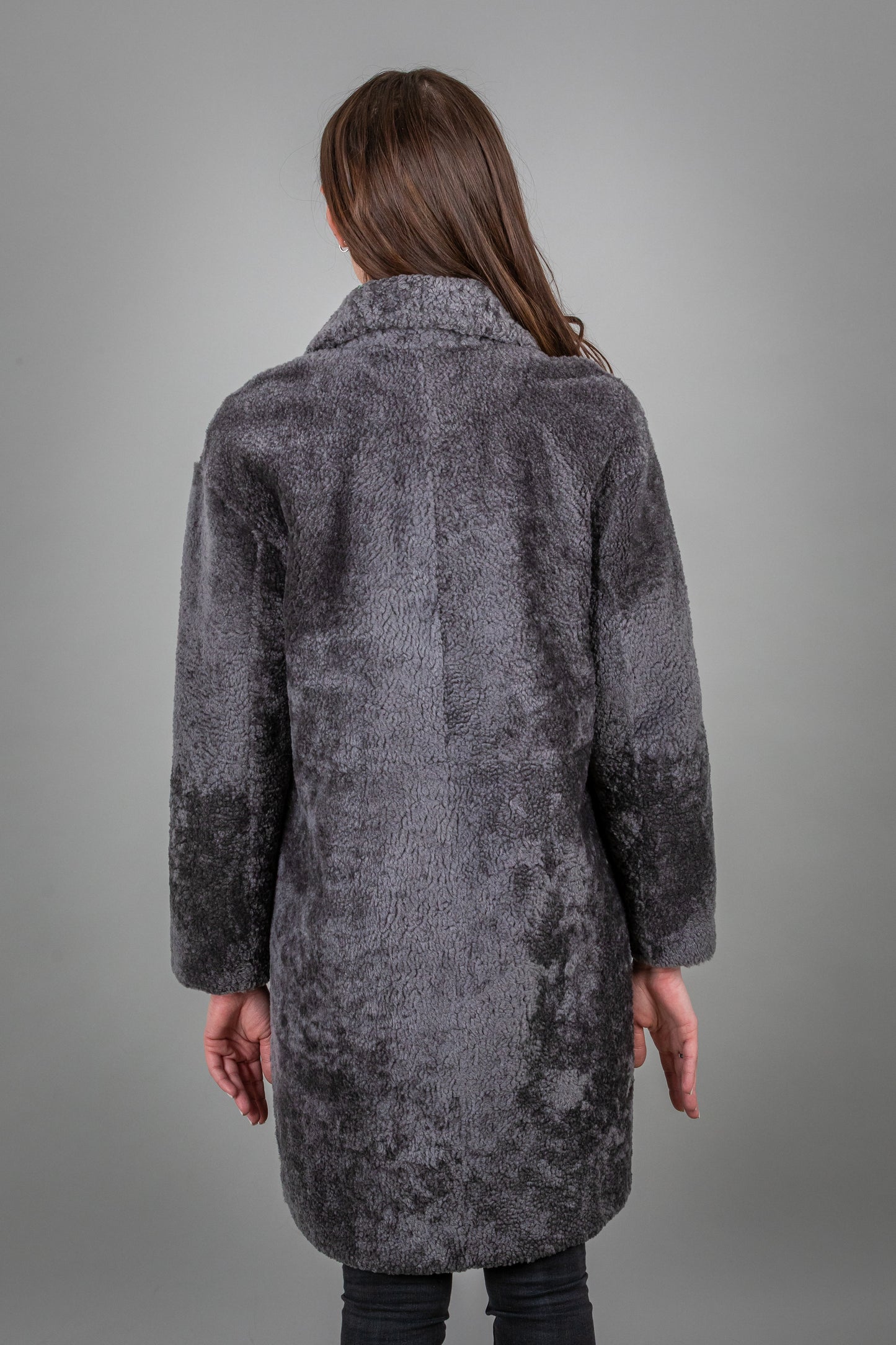 Astrakhan Leather Coat