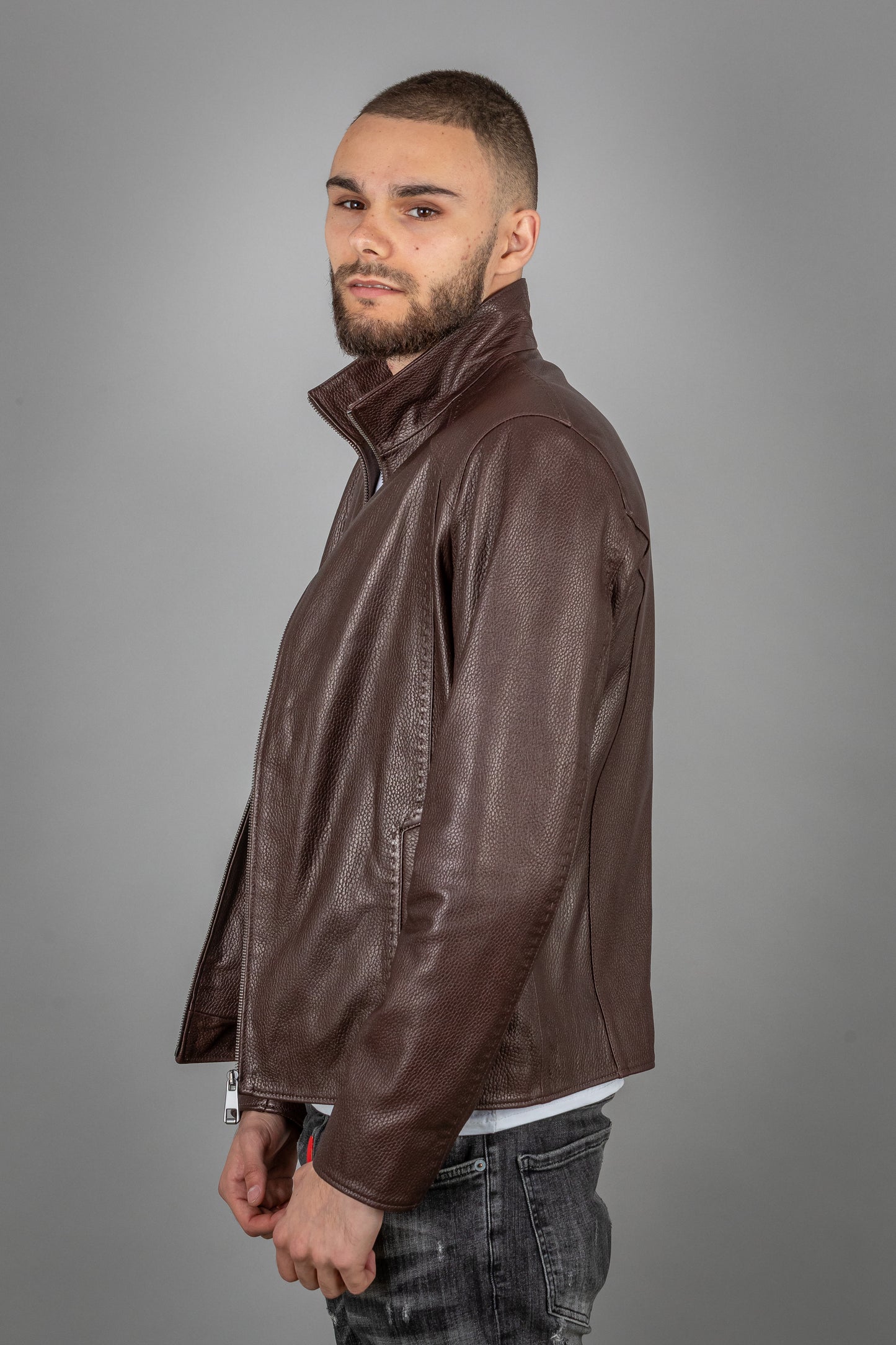 Calf Leather Jacket