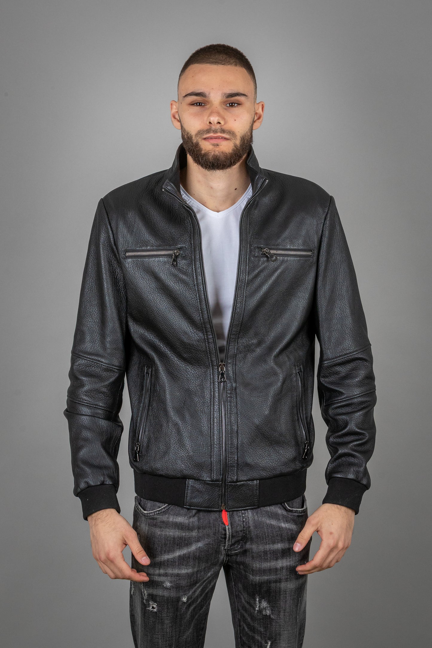 Calf Leather Jacket