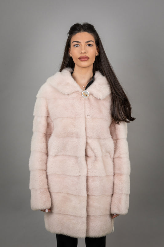 Baby Pink Mink Coat