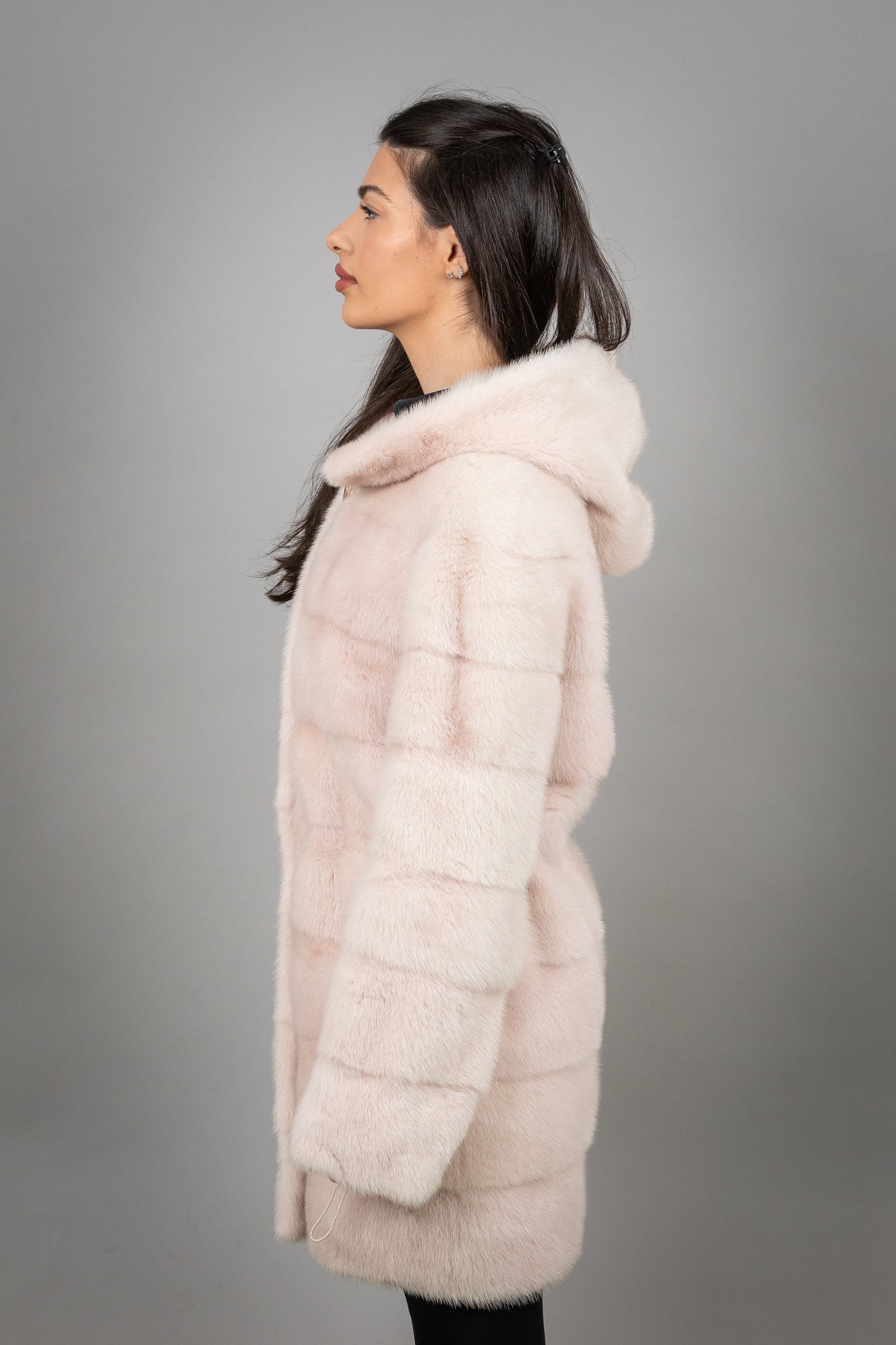 Baby Pink Mink Coat