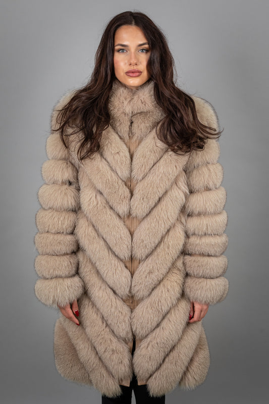 Fox Fur Coat 3 in 1