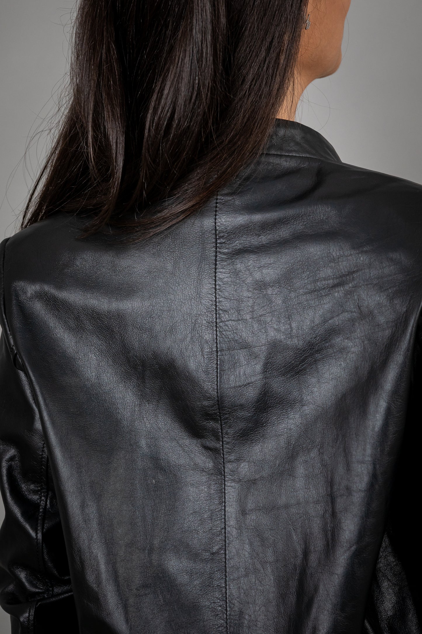 Lamb Leather Bomber Jacket