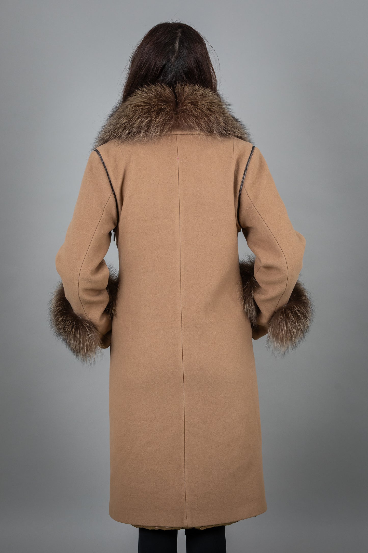 Cashmere With Fox Fur
