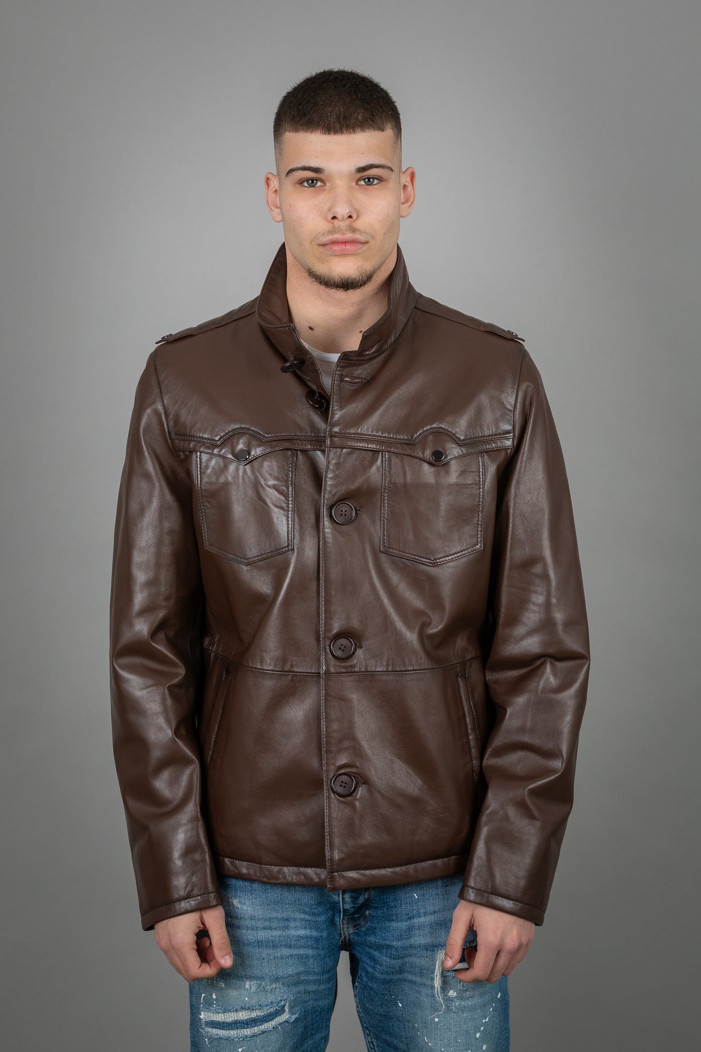 Calf Leather Jacket