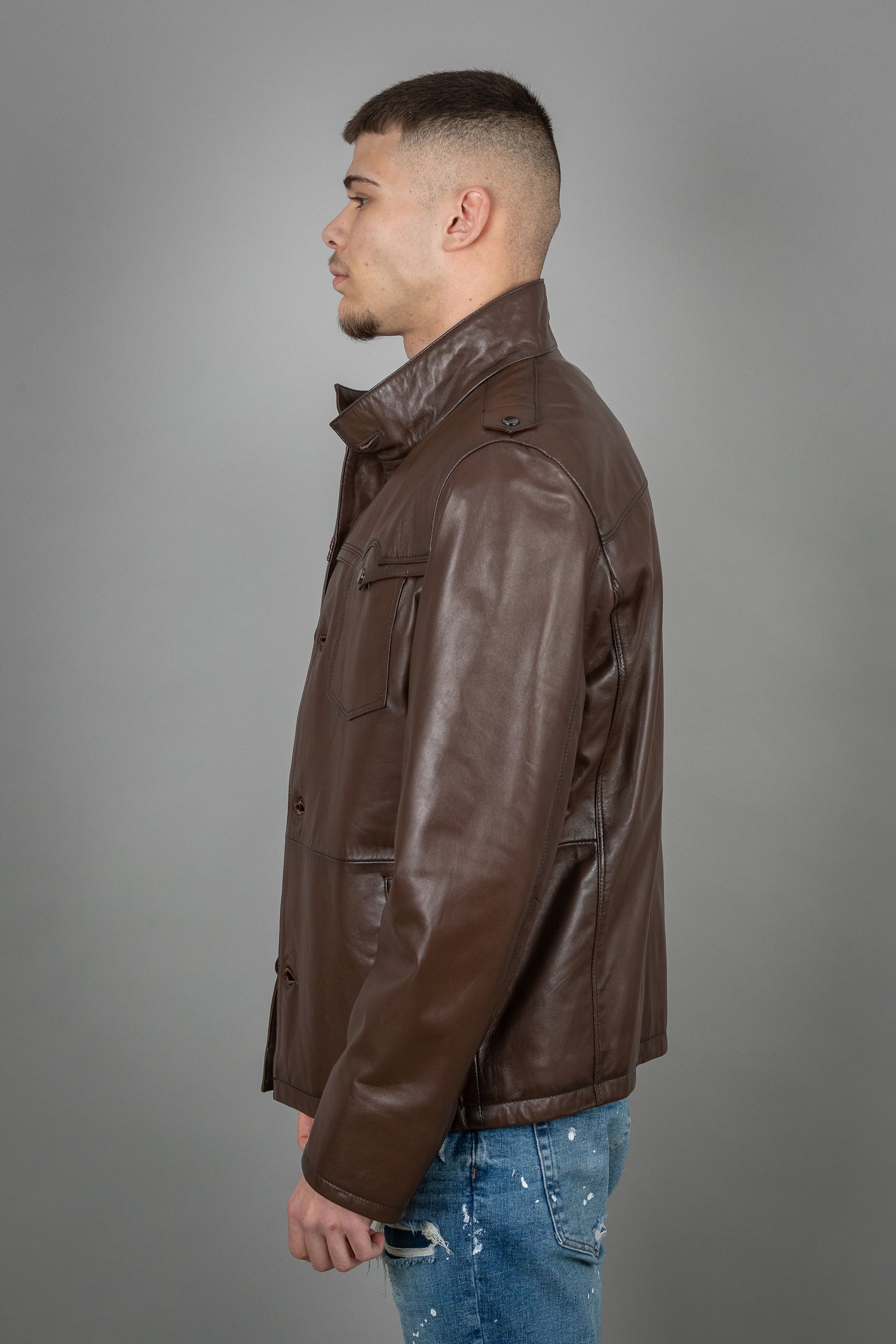 Calf Leather Jacket