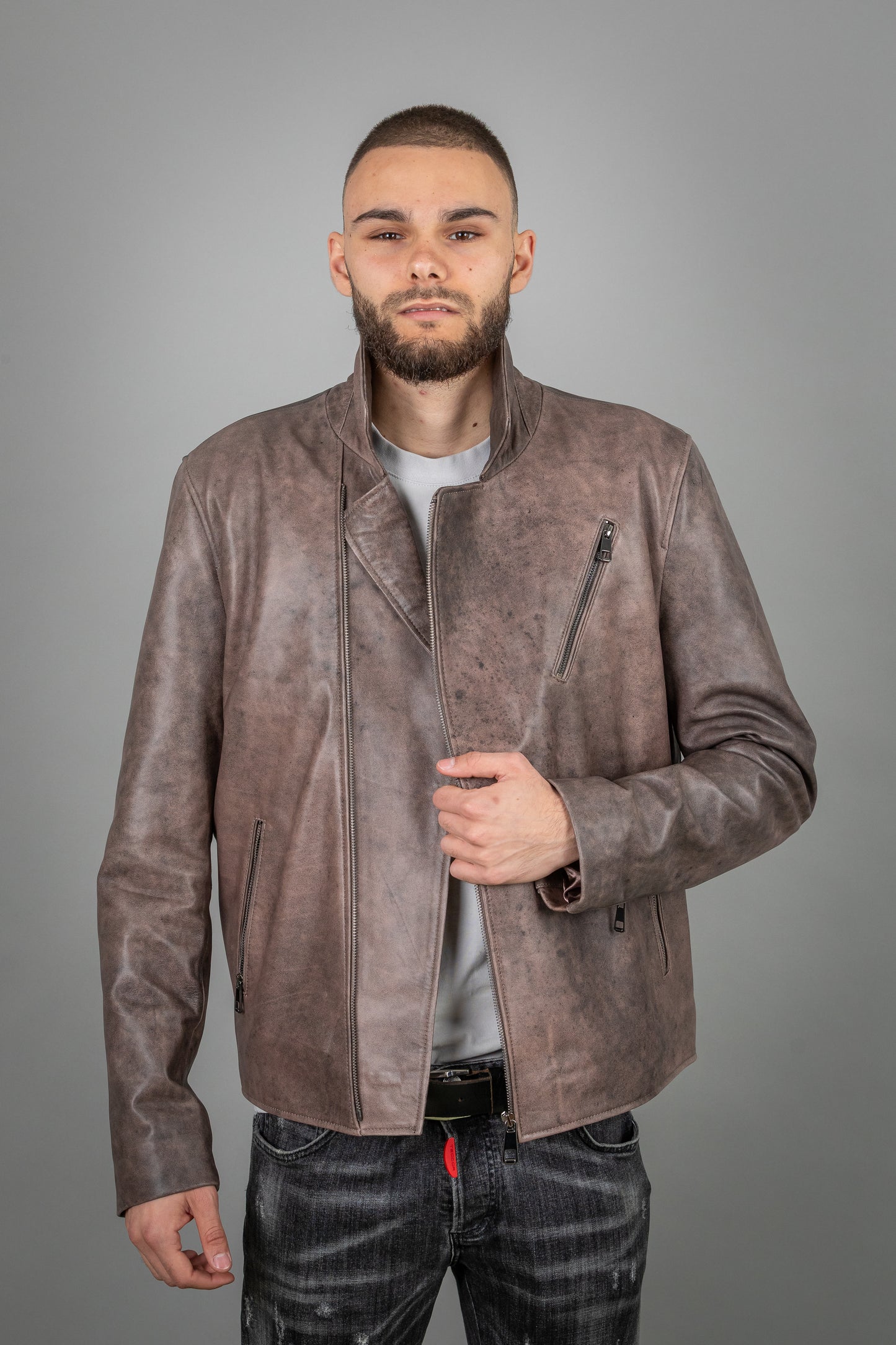 Calf Leather Jacket