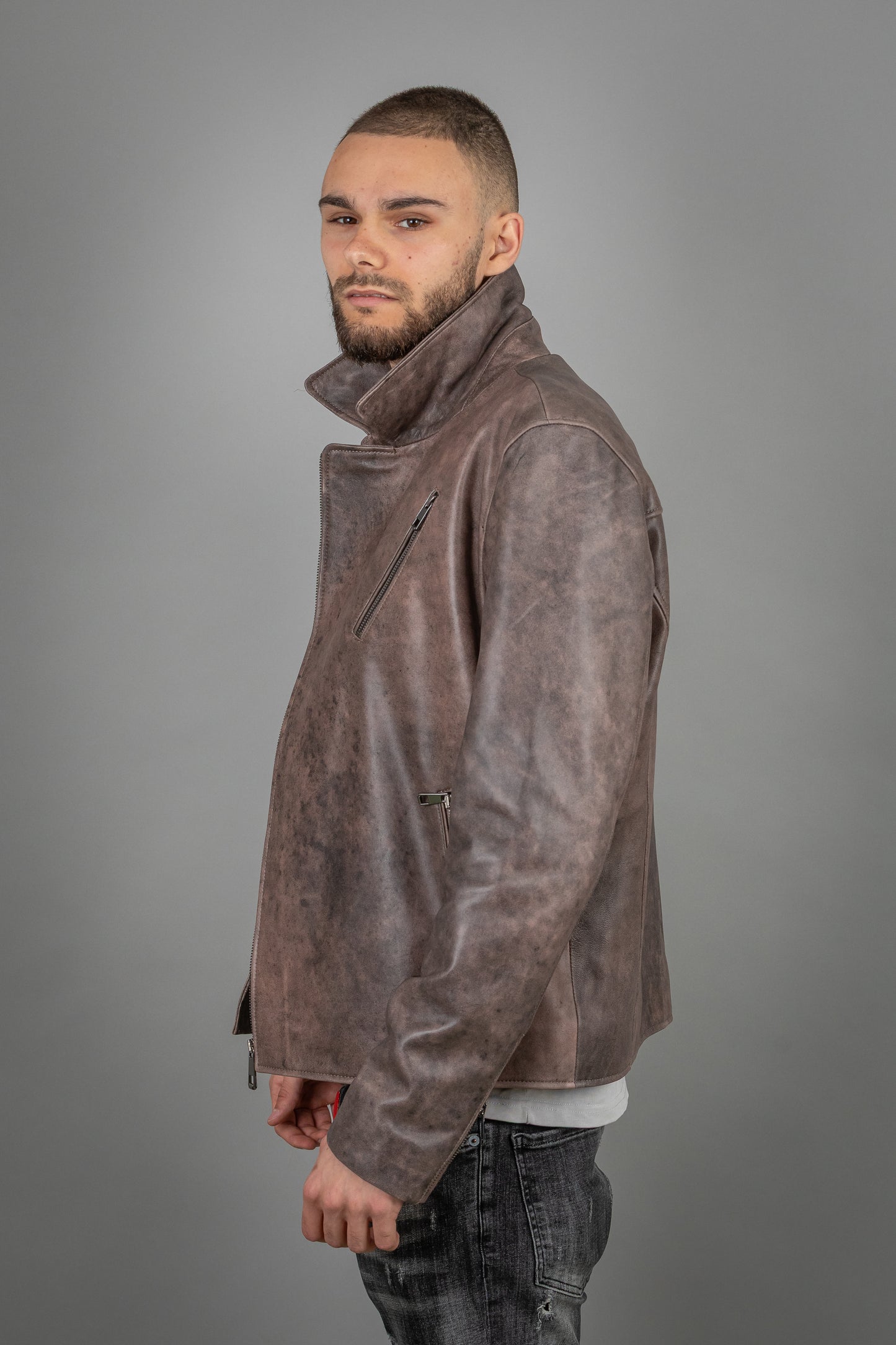 Calf Leather Jacket