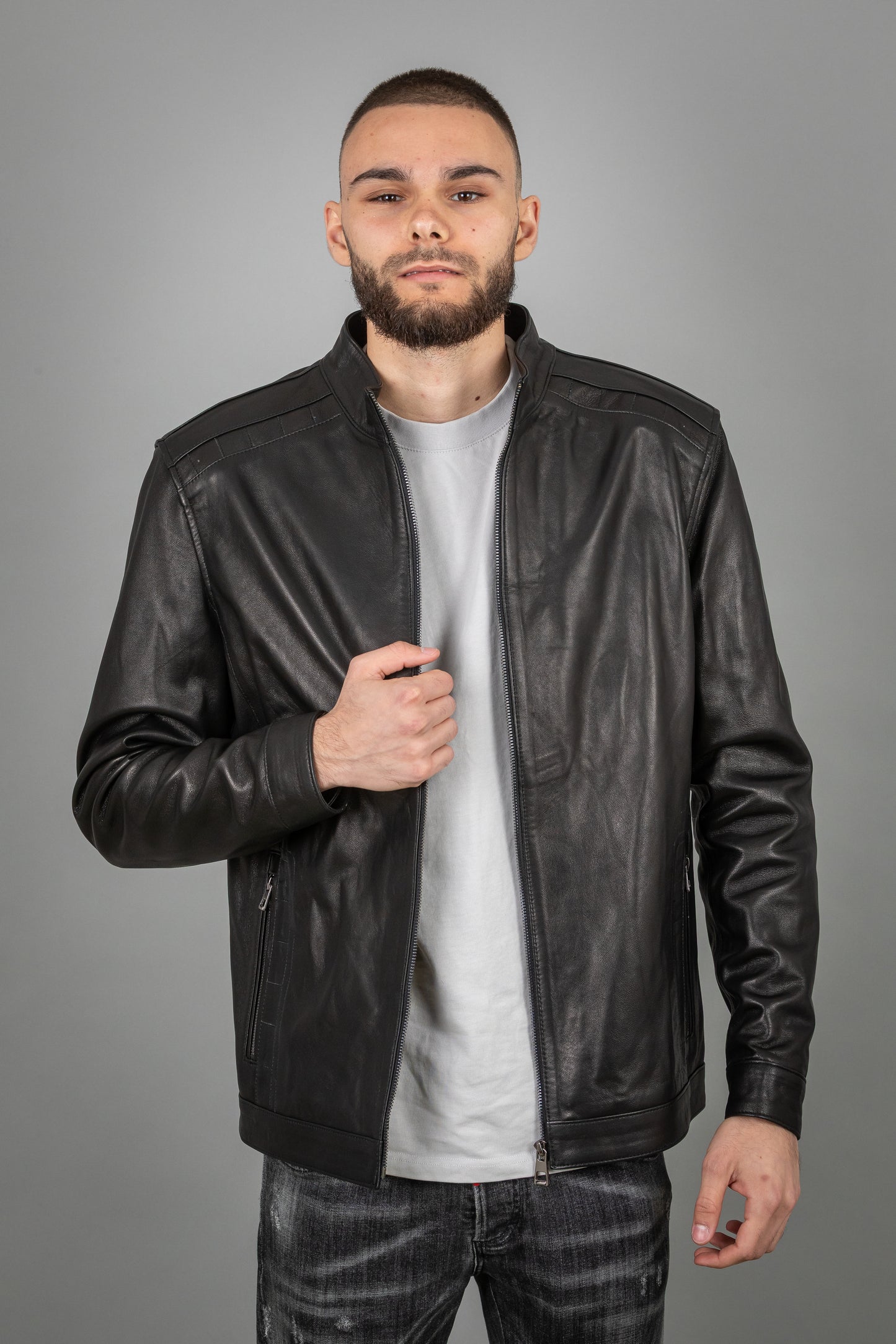 Calf Leather Jacket