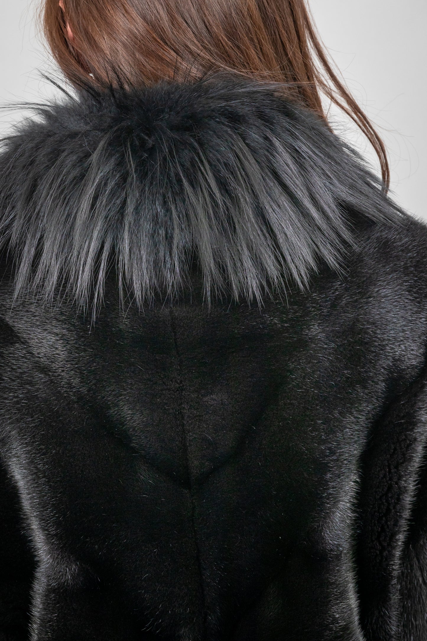 Full mink fur coat