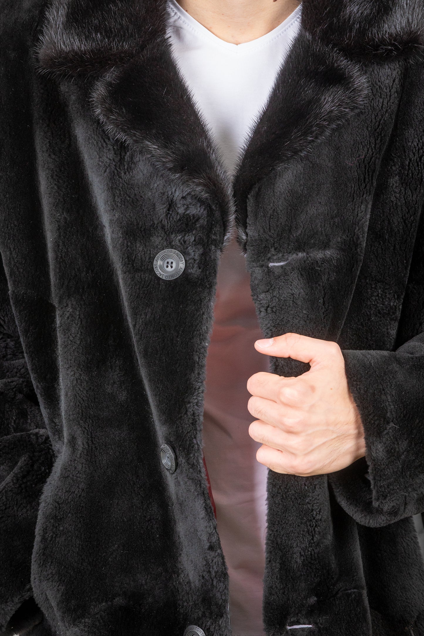 Shearded Mink Fur Coat