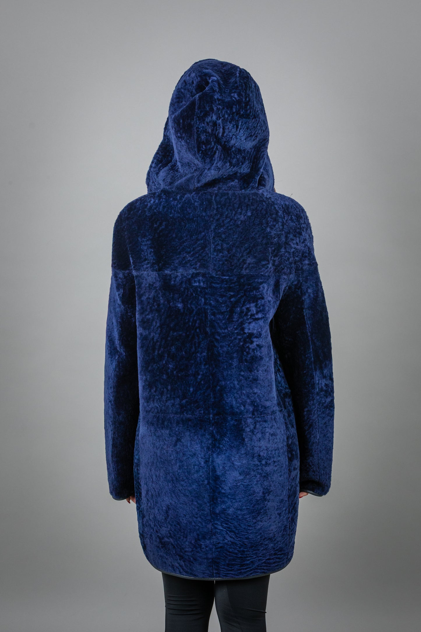 Astrakhan Two Faced Leather Jacket