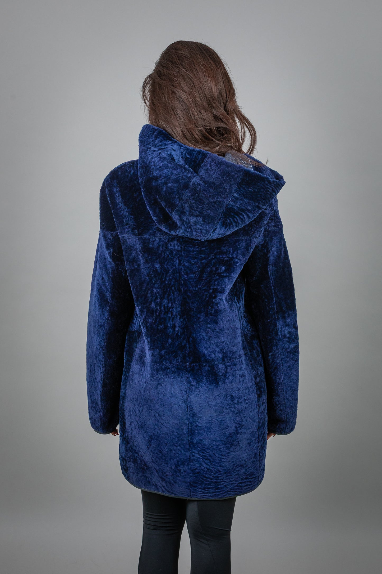 Astrakhan Two Faced Leather Jacket