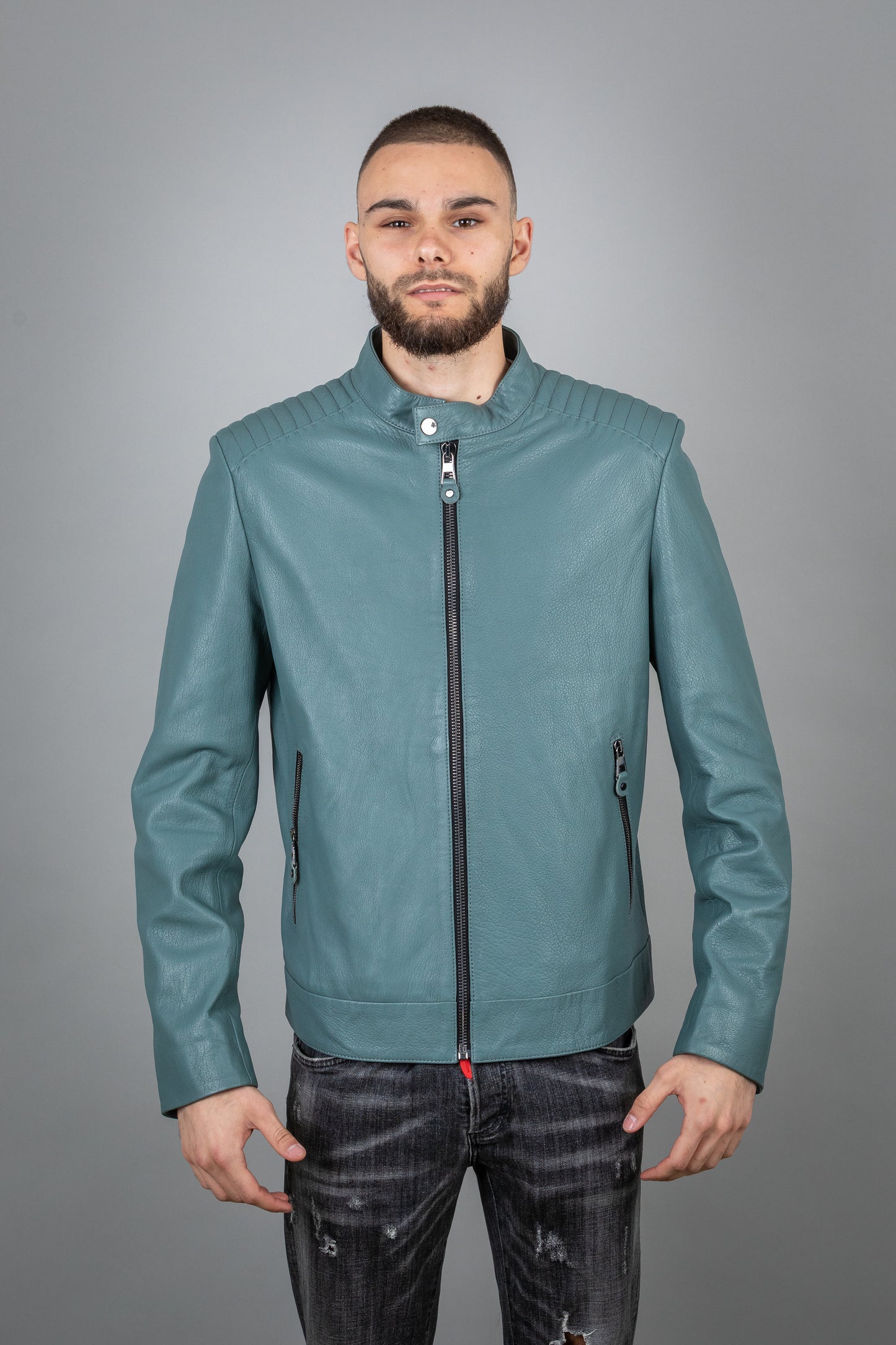Calf Leather Jacket