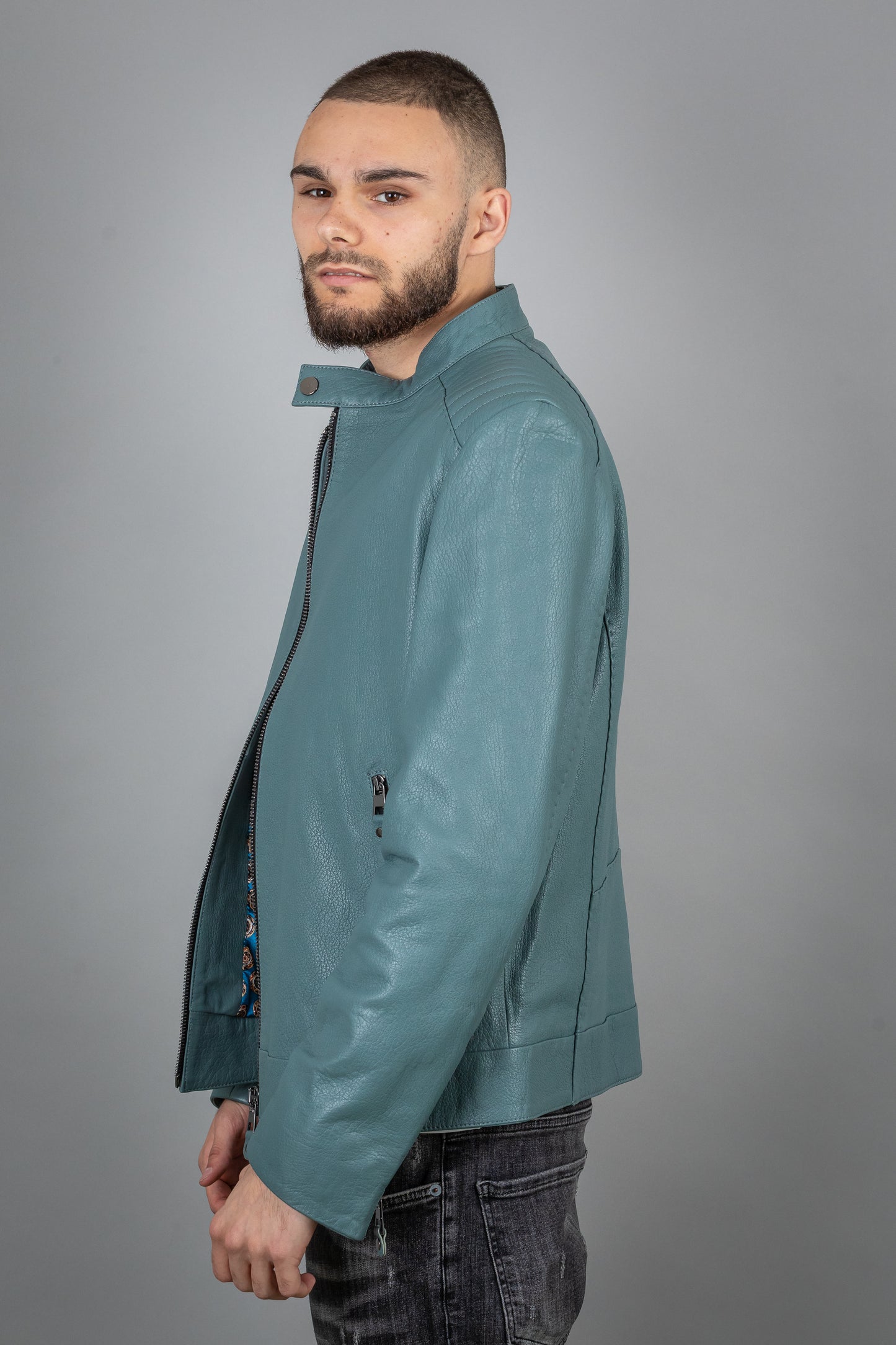 Calf Leather Jacket