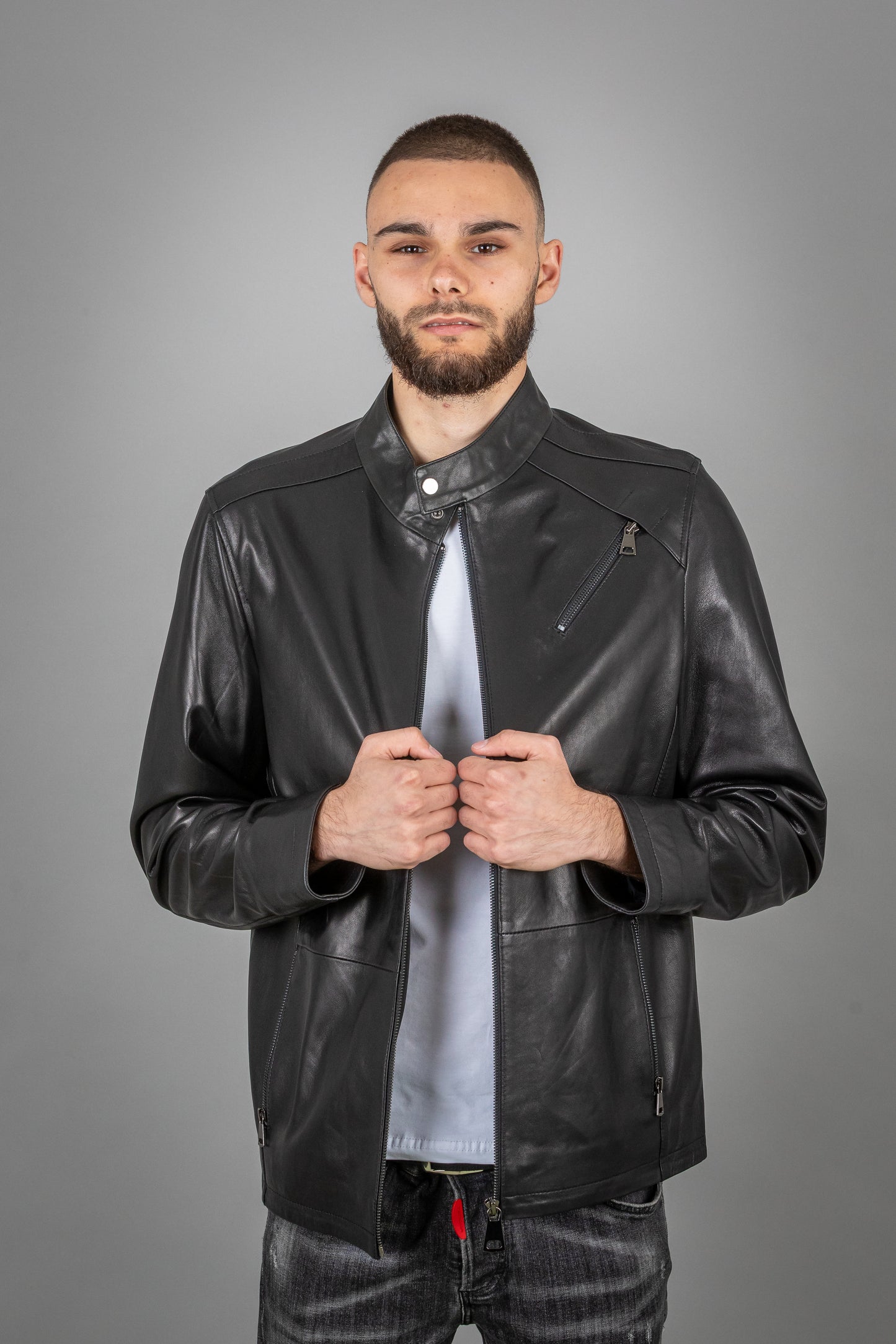 Calf Leather Jacket