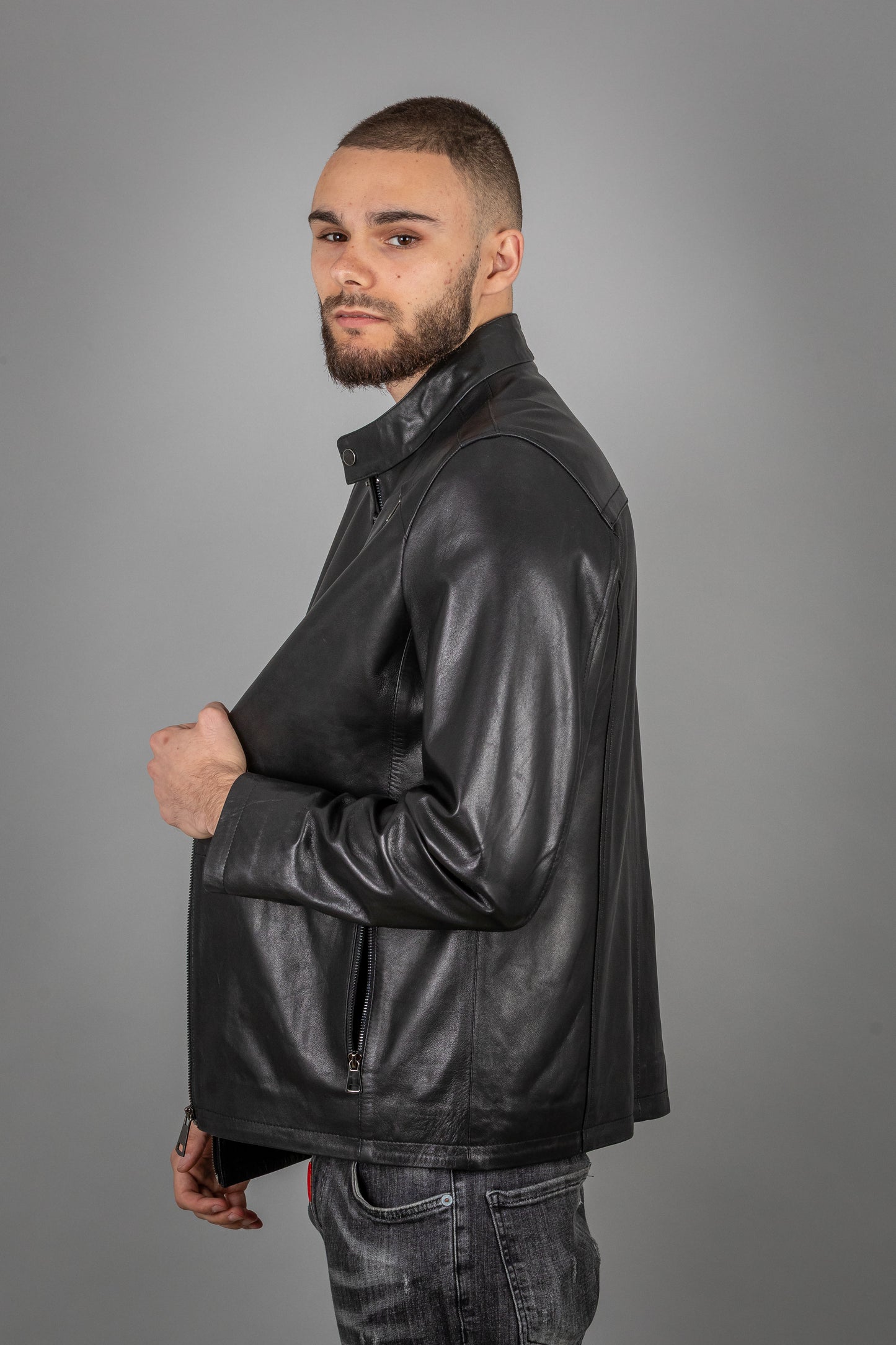 Calf Leather Jacket