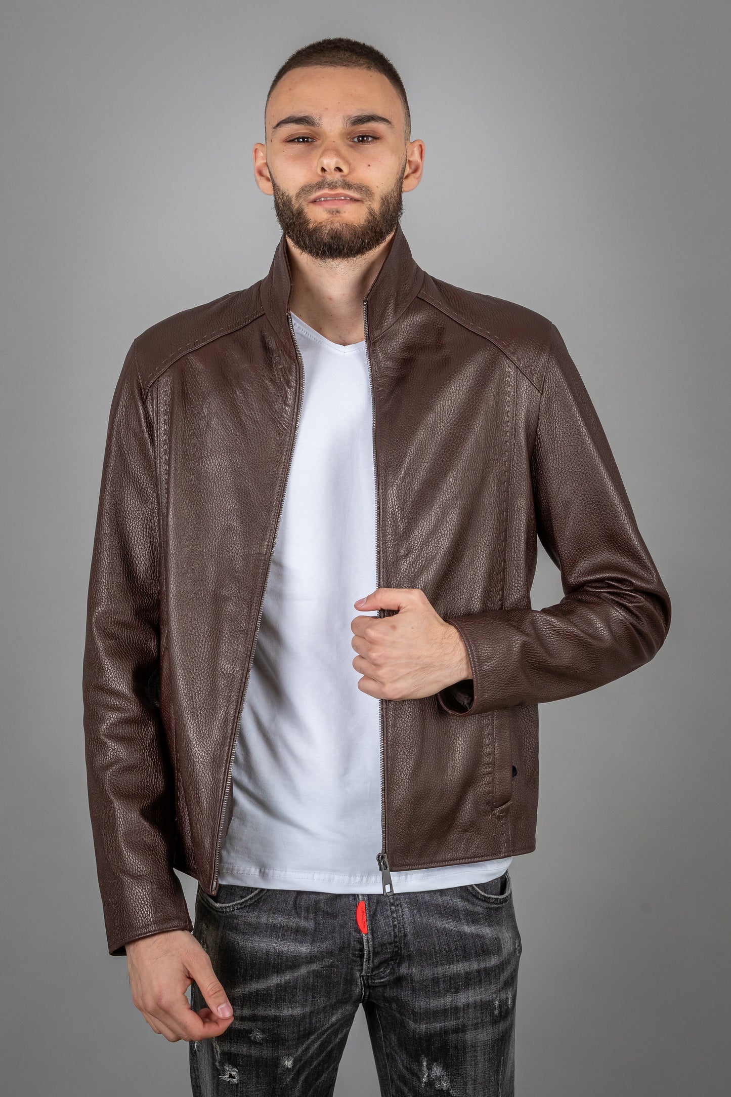 Calf Leather Jacket